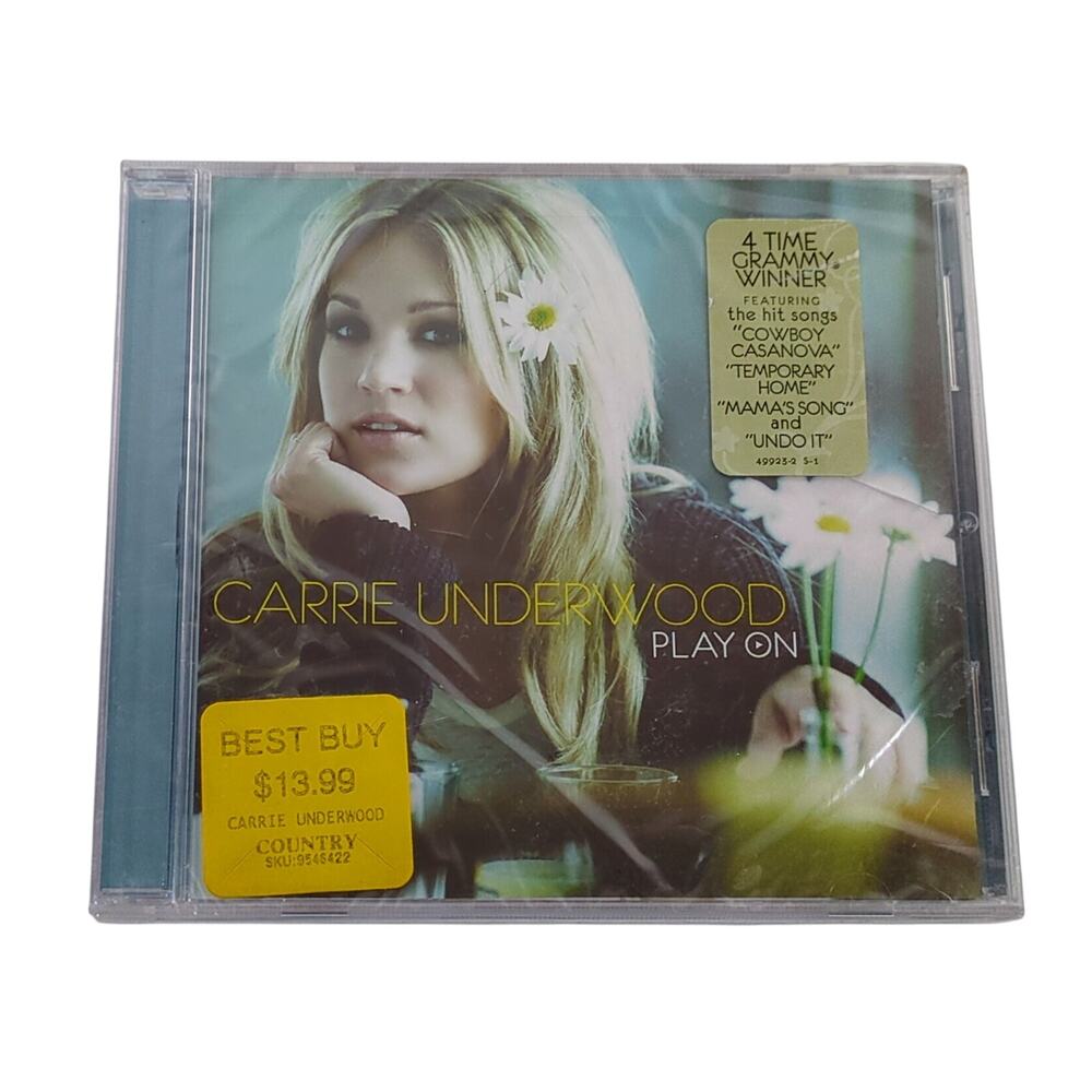 Carrie Underwood Play On CD 2009 Country Music Arista New Factory Sealed 13 Trks